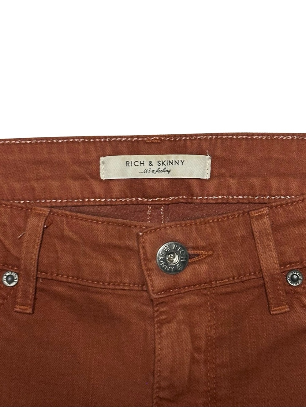 Rust Skinny Jeans - Unbranded - Picture 4 of 9